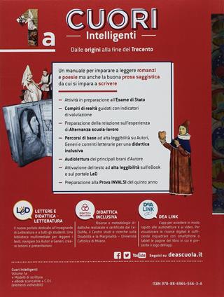 Cuori intelligenti. Ediz. rossa. Con Modelli di scrittura. Per le Scuole superiori. Vol. 1A - C. Giunta - Libro Garzanti Scuola 2018 | Libraccio.it