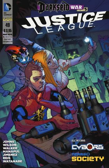 Justice League. Variant. Vol. 49 - Geoff Johns - Libro Lion 2017, DC Comics | Libraccio.it