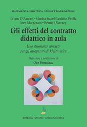 Gli effetti del contratto didattico in aula. Uno strumento concreto per gli insegnanti di matematica