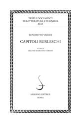 Capitoli burleschi. Ediz. critica