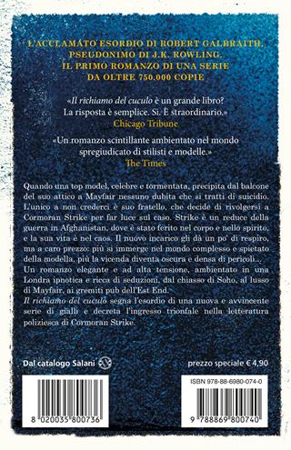 Il richiamo del cuculo. Un’indagine di Cormoran Strike - Robert Galbraith - Libro Superpocket 2025, Tea. Superpocket | Libraccio.it
