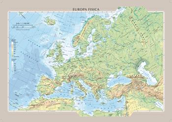 Europa fisica e politica  - Libro Libreria Geografica 2015 | Libraccio.it