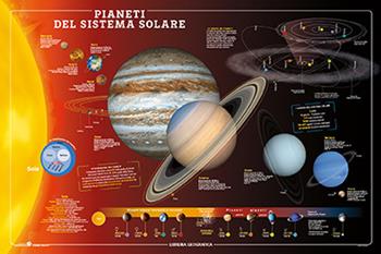 Pianeti del sistema solare. Geoposter. Ediz. a colori  - Libro Libreria Geografica 2017, Geoposter | Libraccio.it