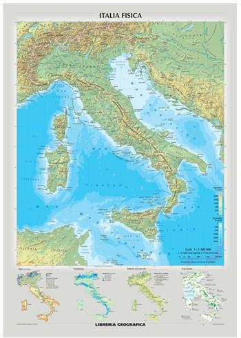 Italia fisica e politica  - Libro Libreria Geografica 2017 | Libraccio.it