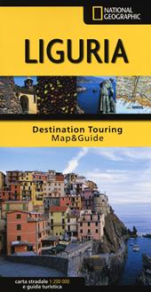 Liguria. Carta stradale e guida turistica. 1:200.000