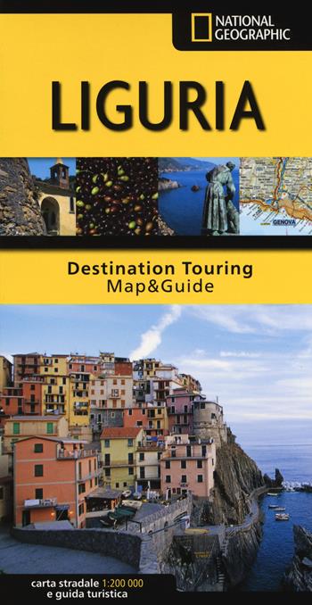 Liguria. Carta stradale e guida turistica. 1:200.000  - Libro Libreria Geografica 2018, Destination Touring. Map & Guide | Libraccio.it