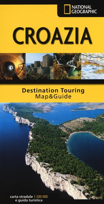 Croazia. Carta stradale e guida turistica. 1:200.000  - Libro Libreria Geografica 2018, Destination Touring. Map & Guide | Libraccio.it