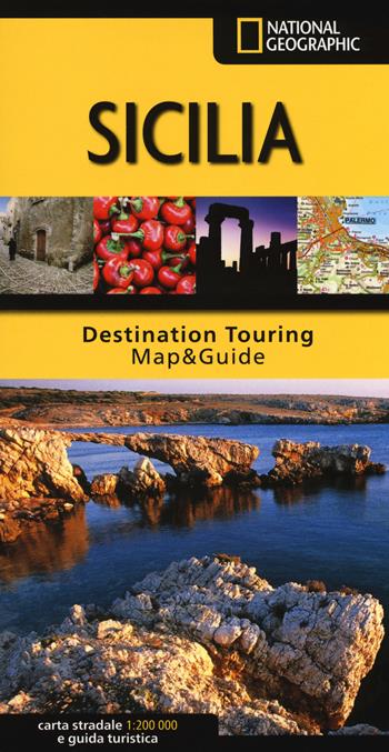 Sicilia. Carta stradale e guida turistica. 1:200.000  - Libro Libreria Geografica 2018, Destination Touring. Map & Guide | Libraccio.it