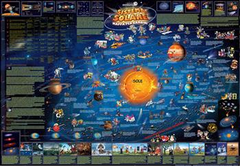 Sistema solare. Mappa per bambini. Ediz. a colori  - Libro Libreria Geografica 2019, Geoposter | Libraccio.it