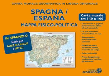 Spagna. Carta murale  - Libro Libreria Geografica 2019 | Libraccio.it