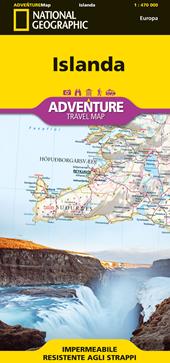 Islanda. Adventure maps