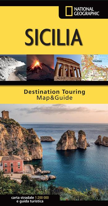 Sicilia. Carta stradale e guida turistica. 1:200.000  - Libro Libreria Geografica 2022, Destination Touring. Map & Guide | Libraccio.it