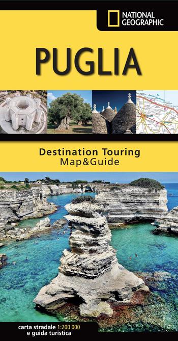 Puglia. Carta stradale e guida turistica 1:200.000  - Libro Libreria Geografica 2022, Destination Touring. Map & Guide | Libraccio.it