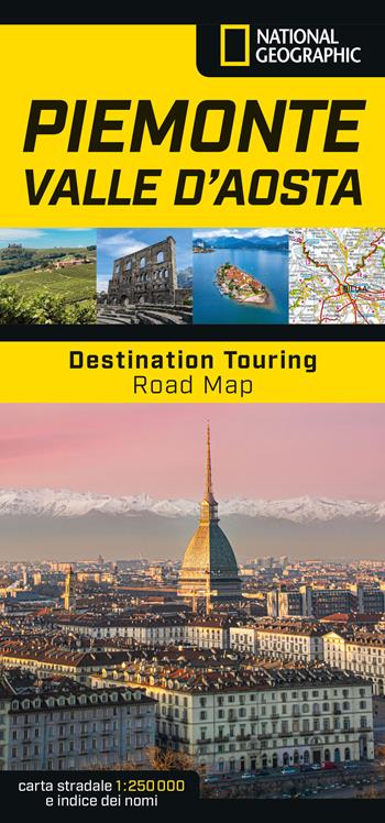 Piemonte e Valle d'Aosta. Road Map. Destination Touring 1:250.000  - Libro Libreria Geografica 2024, Destination Touring. Road map | Libraccio.it