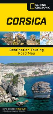 Corsica. Destination Touring. Road map 1:250.000