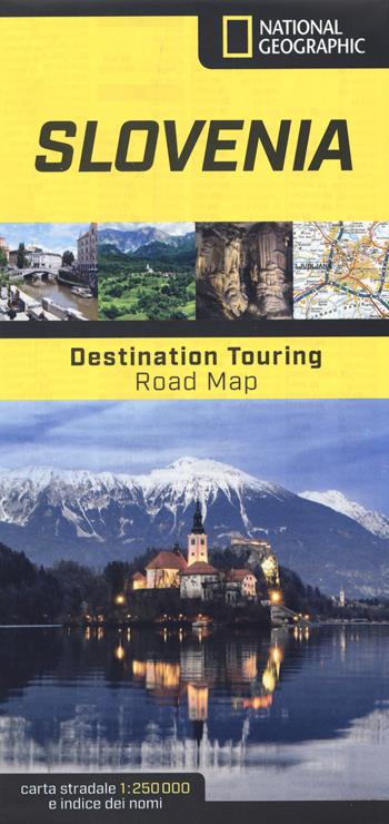 Slovenia. Road Map. Destination Touring 1:250.000  - Libro Libreria Geografica 2025, Destination Touring. Road map | Libraccio.it