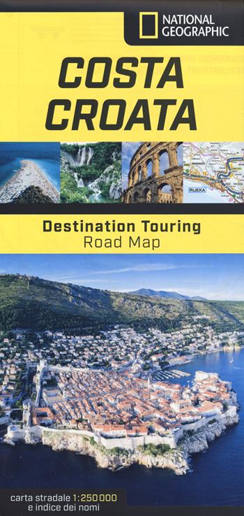Croazia. Road Map. Destination Touring 1:250.000  - Libro Libreria Geografica 2025, Destination Touring. Road map | Libraccio.it