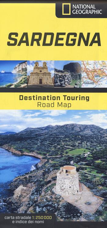 Sardegna. Road Map. Destination Touring 1:250.000  - Libro Libreria Geografica 2025, Destination Touring. Road map | Libraccio.it
