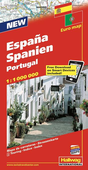 Spagna e Portogallo-España y Portugal 1:1 .000 .000. Ediz. bilingue  - Libro Libreria Geografica 2025 | Libraccio.it