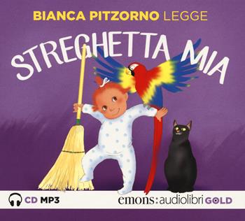 Streghetta mia letto da Bianca Pitzorno. Audiolibro. CD Audio formato MP3 - Bianca Pitzorno - Libro Emons Edizioni 2019, Gold | Libraccio.it