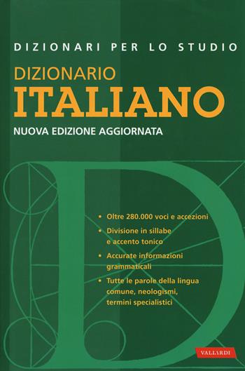 Dizionario Italiano Studio (Grande Distribuzione) - Laura Craici - Libro Vallardi A. 2020 | Libraccio.it