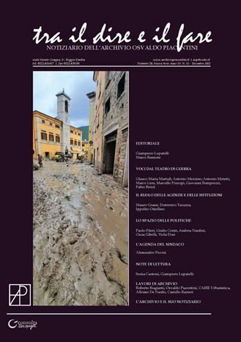 Tra il dire e il fare. Notiziario dell'Archivio Osvaldo Piacentini. Vol. 24  - Libro Consulta Librieprogetti 2022, Casa nostra | Libraccio.it