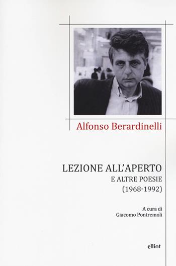 Lezione all'aperto e altre poesie (1968-1992) - Alfonso Berardinelli - Libro Elliot 2018, Poesia | Libraccio.it