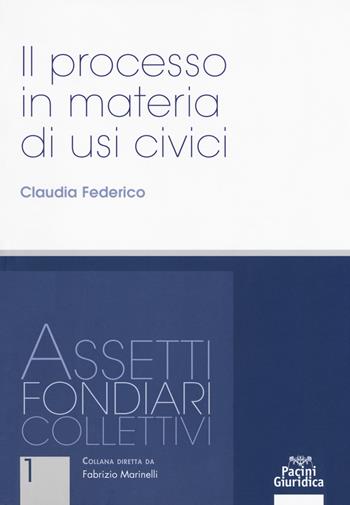 Il processo in materia di usi civili - Claudia Federico - Libro Pacini Editore 2017, Assetti fondiari collettivi | Libraccio.it
