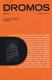 Dromos. Libro periodico di architettura (2013). Ediz. italiana e inglese. Vol. 3: Poetica-Poetics.
