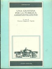 Una giustizia per la pubblica amministrazione