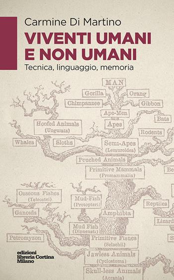 Viventi umani e non umani. Tecnica, linguaggio, memoria - Carmine Di Martino - Libro Edizioni Libreria Cortina Milano 2017 | Libraccio.it