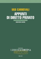 Appunti di diritto privato