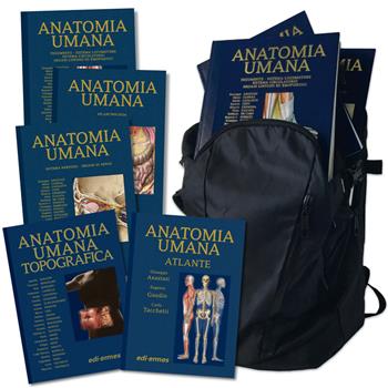Anatomy Bag Plus: Trattato di anatomia umana-Anatomia topografica-Atlante di anatomia umana. Con Borsa  - Libro Edi. Ermes 2021 | Libraccio.it