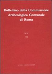 Bullettino della Commissione archeologica comunale di Roma. Vol. 82
