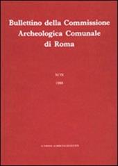 Bullettino della Commissione archeologica comunale di Roma. Vol. 83