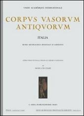 Corpus vasorum antiquorum. Vol. 52: Gela, Museo archeologico nazionale (1).