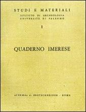 Quaderno Imerese. Vol. 1