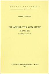 Die Annalistik von Livius B. XXXI-XLV (1913)