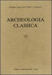 Archeologia classica (1979). Vol. 31