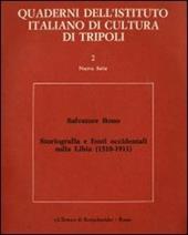 Storiografia e fonti occidentali sulla storia della Libia (1510-1911)