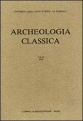 Archeologia classica (1981). Vol. 33