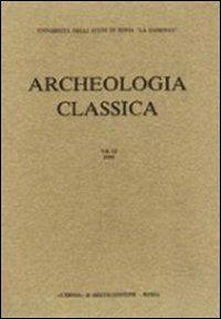 Archeologia classica (1983). Vol. 35  - Libro L'Erma di Bretschneider 1983, Archeologia classica | Libraccio.it