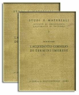 L'acquedotto Cornelio di Termini Imerese - Oscar Belvedere - Libro L'Erma di Bretschneider 1986, Studi e materiali Ist.archeol.-Univ. Pa. | Libraccio.it