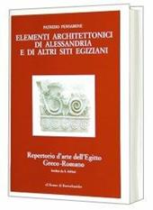 Repertorio d'arte dell'Egitto greco-romano. Elementi architettonici di Alessandria e di altri siti egiziani. Serie C. Vol. 3