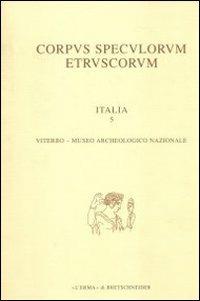 Corpus speculorum etruscorum. Italia. Vol. 2\1: Perugia, Museo archeologico nazionale.  - Libro L'Erma di Bretschneider 1995, Corpus speculorum etruscorum | Libraccio.it