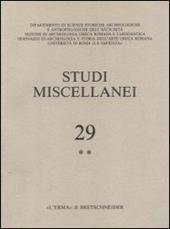 Scritti di antichità. In memoria di Sandro Stucchi. Vol. 1-2: La Cirenaica, la Grecia e l'Oriente Mediterraneo-La Tripolitania, l'Italia e l'Occidente