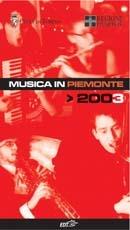 Musica in Piemonte 2003  - Libro EDT 2003 | Libraccio.it