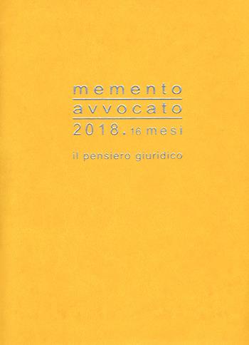 Memento avvocato 2018 16 mesi  - Libro Ianua 2017 | Libraccio.it