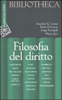 Filosofia del diritto  - Libro Raffaello Cortina Editore 2002, Bibliotheca | Libraccio.it