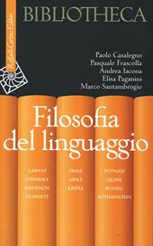 Filosofia del linguaggio